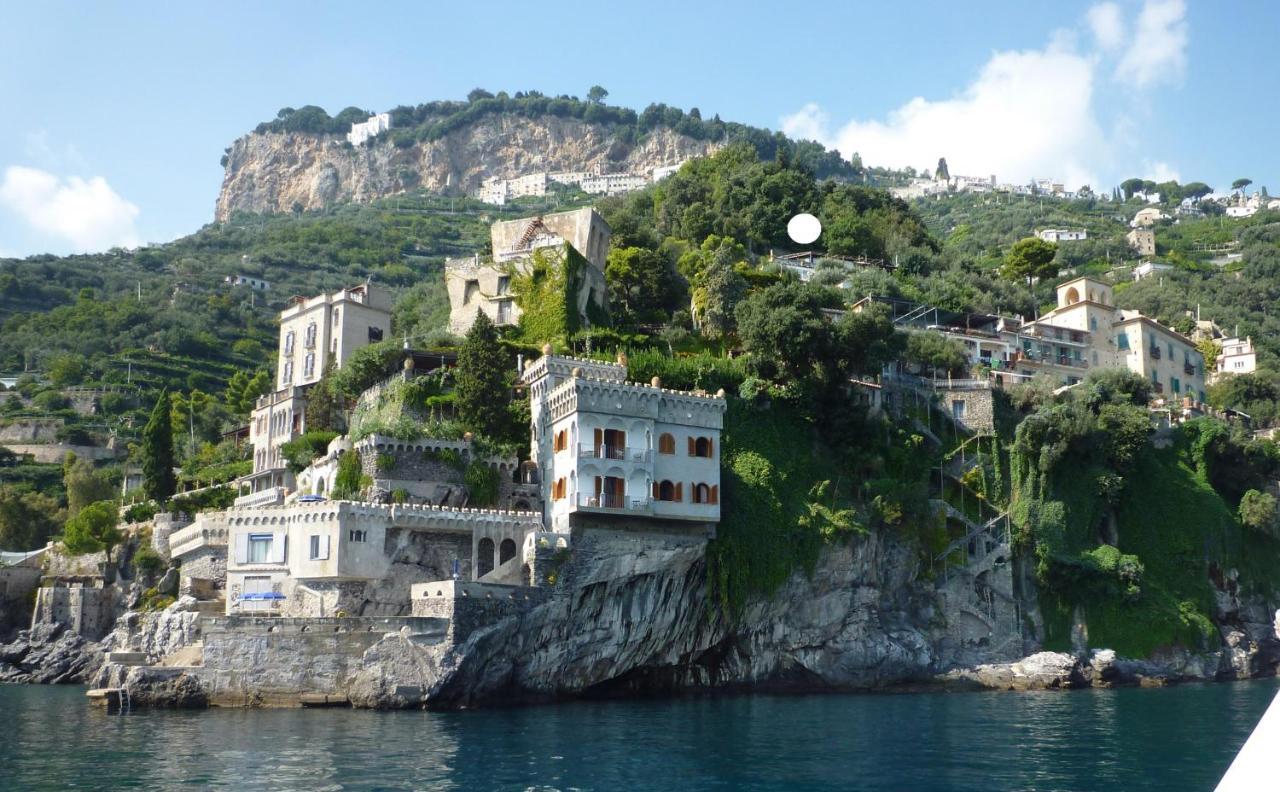 Villa Oliver - Breathtaking Small Pool 14 Sqm Hydromassage On The Rock - Amalfi Coast Exterior photo