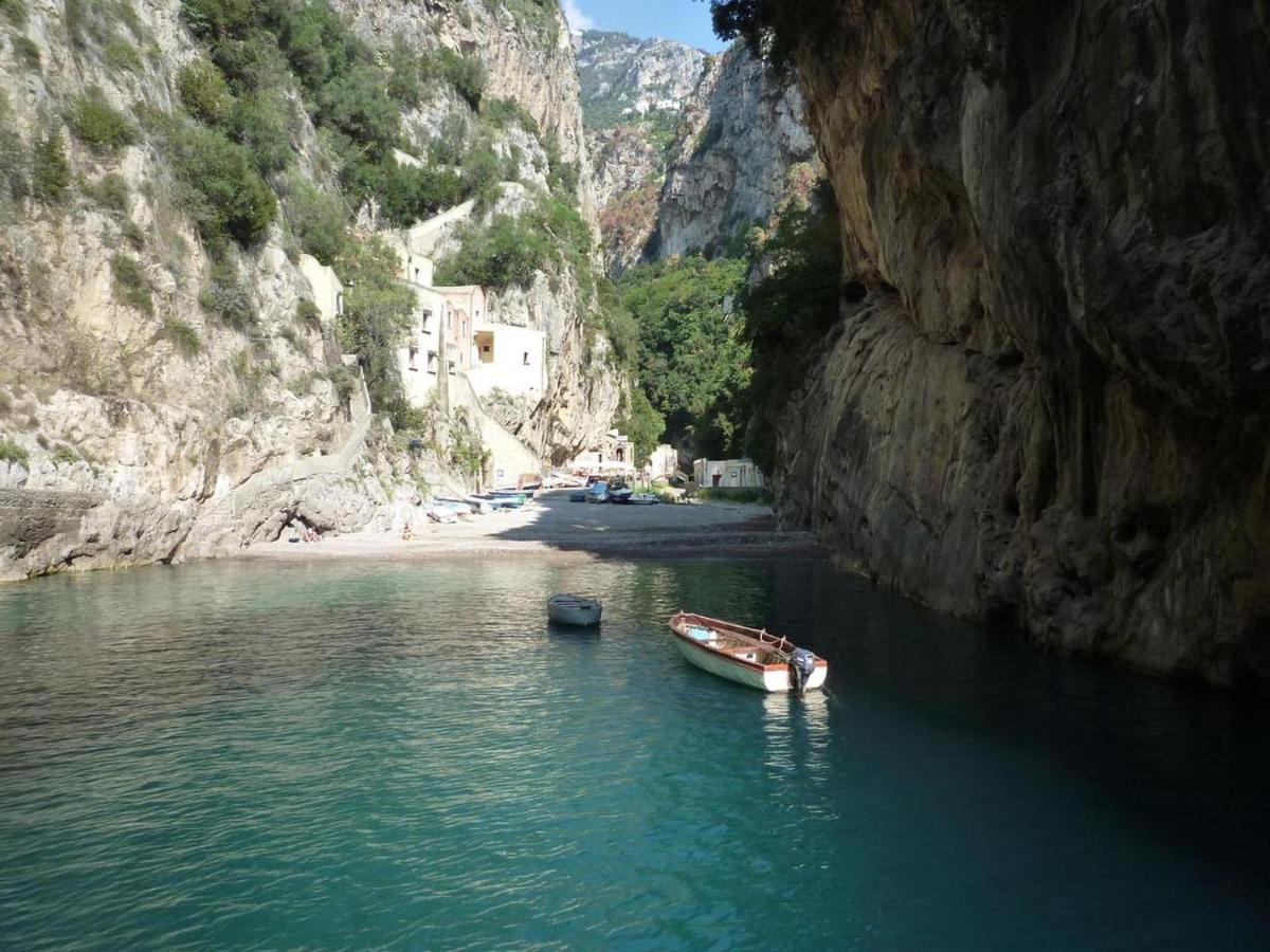 Villa Oliver - Breathtaking Small Pool 14 Sqm Hydromassage On The Rock - Amalfi Coast Exterior photo