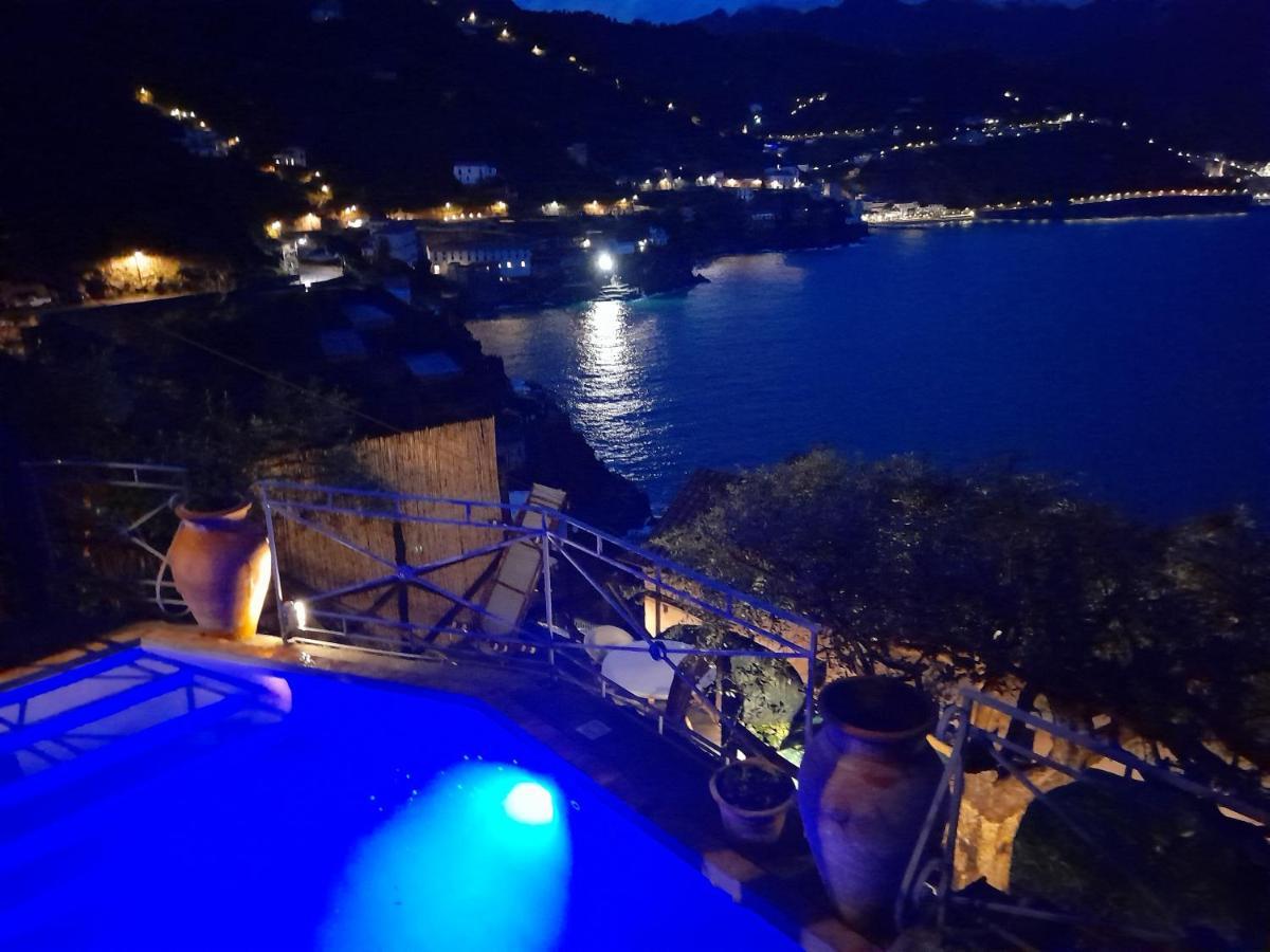 Villa Oliver - Breathtaking Small Pool 14 Sqm Hydromassage On The Rock - Amalfi Coast Exterior photo