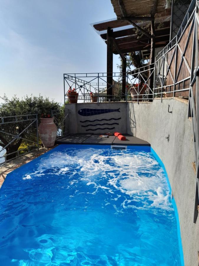 Villa Oliver - Breathtaking Small Pool 14 Sqm Hydromassage On The Rock - Amalfi Coast Exterior photo